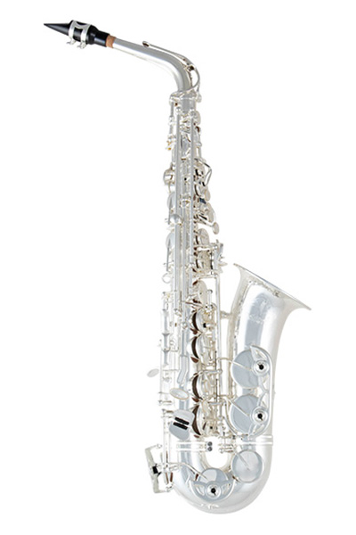 SAS711S Alto Saxophone Silver Plate
