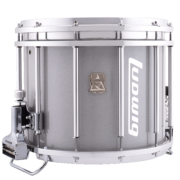 Ludwig Ultimate Marching Snare Drums White