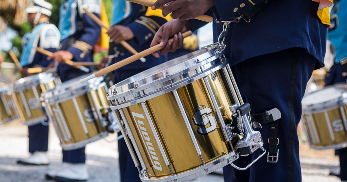 Southern University Marching Band Receives Ludwig Ultimate Instruments