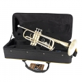 TR711 Prelude Trumpet on top of Case