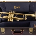 Bach LT18077 Trumpet on Case