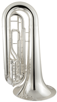 image of a KMT411S Professional Marching Tuba