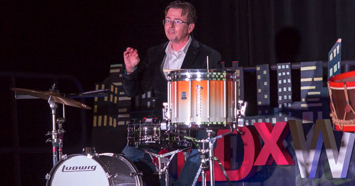 TEDxWilmington - Happy Accidents: Drumming Up Serendipity by Sean J. Kennedy