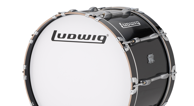image of a Ludwig Ultimate  Marching Bass Drums