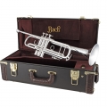Bach 190S37 Trumpet on top of Case